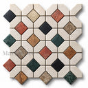 honed marble mosaic tile in Marble - Image 2