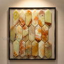 natural stone mosaic tile in Green Onyx - Image 3