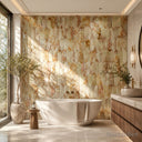 natural stone mosaic tile in Green Onyx - Image 5