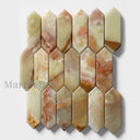 natural stone mosaic tile in Green Onyx - Image 2