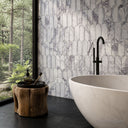natural stone mosaic tile in Milas Lilac - Image 6