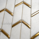 honed marble mosaic tile in Marble - Image 5