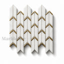 honed marble mosaic tile in Marble - Image 2
