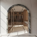 Marble door surround in Arabescato Orobico - Image 3