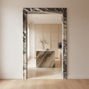 Marble door frame in Arabescato Orobico - Image 1