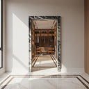 Marble door frame in Arabescato Orobico - Image 3