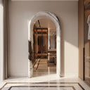 marble door casing in Italian Panda Marble - Image 1