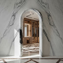 marble door casing in Italian Panda Marble - Image 3