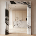 Stone casing in Italian Panda Marble - Image 3