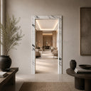 Marble door trim in Italian Panda Marble - Image 1