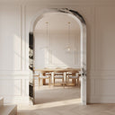 Stone door surround in Italian Panda Marble - Image 1