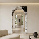 Marble door surround in Italian Panda Marble - Image 1