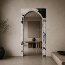 Marble door surround in Italian Panda Marble - Image 3