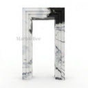 marble door casing in Italian Panda Marble - Image 2
