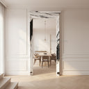 Marble door surround in Italian Panda Marble - Image 1