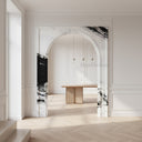 marble door casing in Italian Panda Marble - Image 1