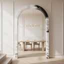Marble door frame in Italian Panda Marble - Image 1