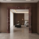 marble door casing in Rosso Lepanto - Image 3