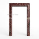 Marble door surround in Rosso Lepanto - Image 2