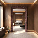 Marble door surround in Rosso Lepanto - Image 1