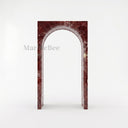 Marble door trim in Rosso Lepanto - Image 2