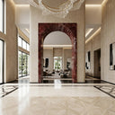 Marble door trim in Rosso Lepanto - Image 1