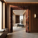 Stone door surround in Rosso Lepanto - Image 3
