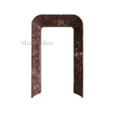 Marble door surround in Rosso Lepanto - Image 2