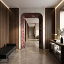 Marble door surround in Rosso Lepanto - Image 3