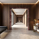 marble door casing in Rosso Lepanto - Image 3