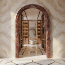 Marble door surround in Rosso Lepanto - Image 1