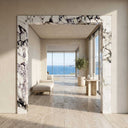 Marble door frame in Calacatta Monet - Image 3