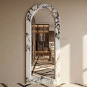 Stone door surround in Calacatta Monet - Image 1