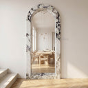Stone door surround in Calacatta Monet - Image 3