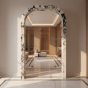 Marble door frame in Calacatta Monet - Image 1