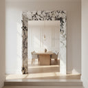 marble door casing in Calacatta Monet - Image 1