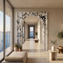 Marble door surround in Calacatta Monet - Image 1
