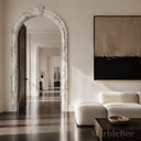 Stone door surround in Calacatta White Marble - Image 2