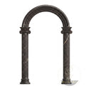 Stone door surround in Noir St-Laurent - Image 4