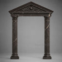 Marble door trim in Noir St-Laurent - Image 1