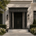 Marble door jamb in Noir St-Laurent - Image 3