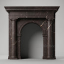 stone front door surround in Noir St-Laurent - Image 1