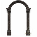 front door stone surround in Noir St-Laurent - Image 4