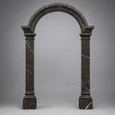 front door stone surround in Noir St-Laurent - Image 1