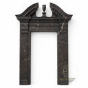 Stone door surround in Noir St-Laurent - Image 4