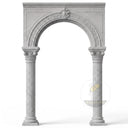 White Marble door frame in Carrara White - Image 4
