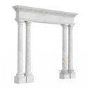 White Marble door frame in Carrara White - Image 4