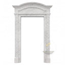 Marble door surround in Carrara White - Image 3