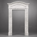 Marble door surround in Carrara White - Image 1