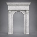 Marble casing in Carrara White - Image 1